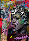RIHANNA FIERCE ART Décoration d'intérieur, Rihanna, Digital art, Impression giclee, art numérique,peinture,tableau,cadre